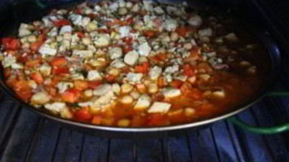 паэлья со свининой