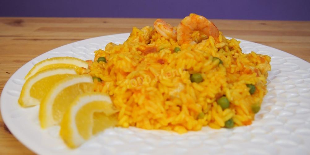 Рецепт паэлья вкусный ужин за 40 минут