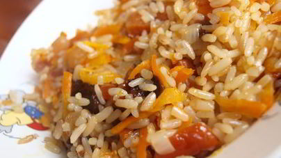 Плов детский с сухофруктами