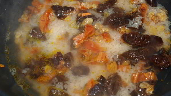 плов детский с сухофруктами