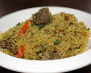 Плов из баранины в мультиварке