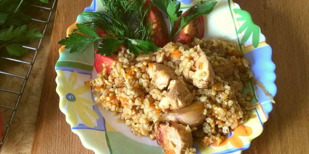 Рецепт плов из булгура с куриной грудкой