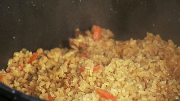 плов из булгура