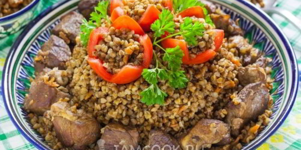 Рецепт плов из гречки с бараниной