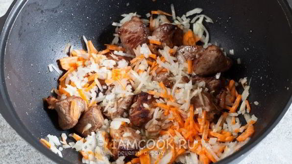 плов из гречки с бараниной