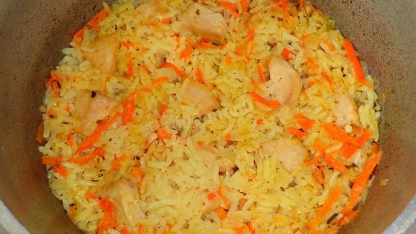 плов из индейки