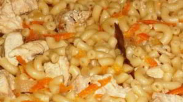 плов из макарон