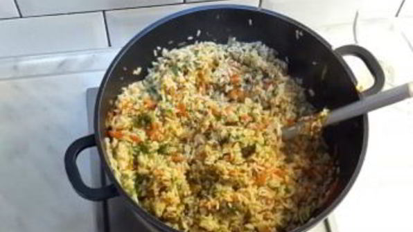 плов из мидий