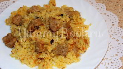 Плов из свинины в мультиварке