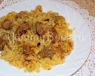 Плов из свинины в мультиварке