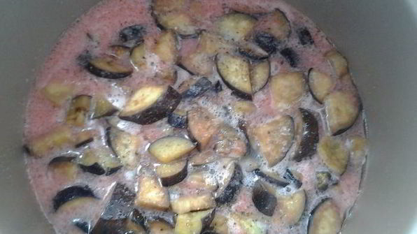 плов с баклажанами в мультиварке