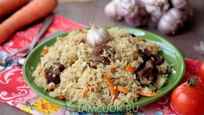 Плов с говядиной в мультиварке