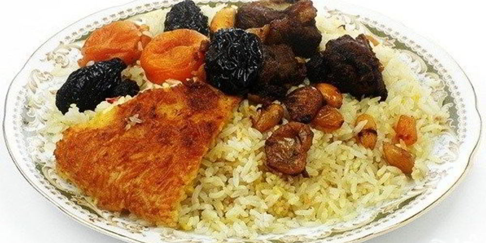 Рецепт плов с каштанами и сухофруктами