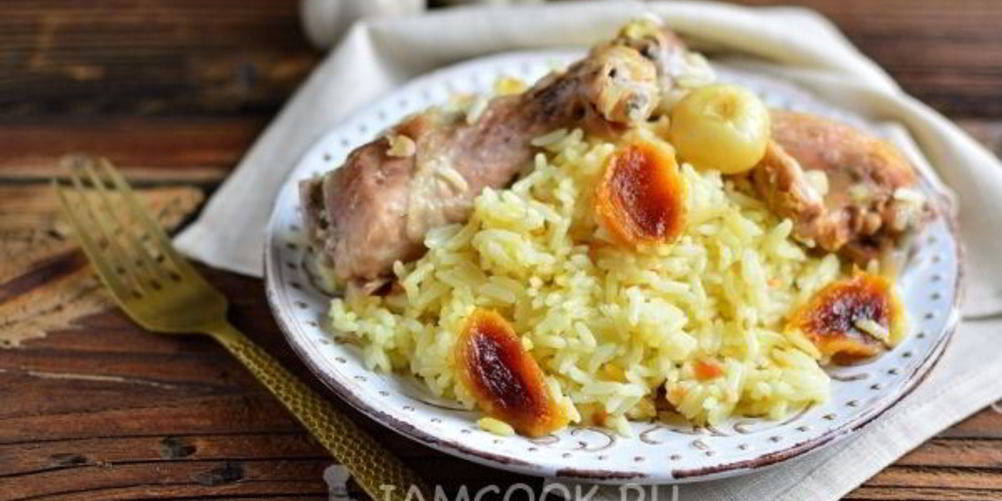 Рецепт плов с куриными ножками в мультиварке