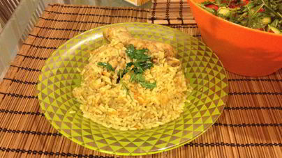 Плов с курицей по-бураковски