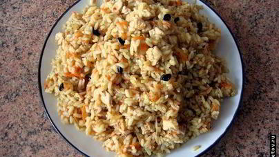 Плов с курицей