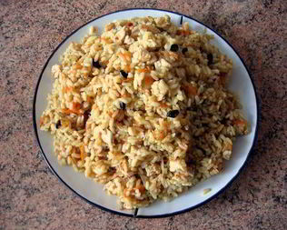 Плов с курицей