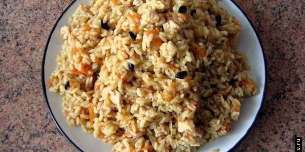 Рецепт плов с курицей