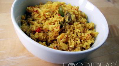 Плов с мидиями