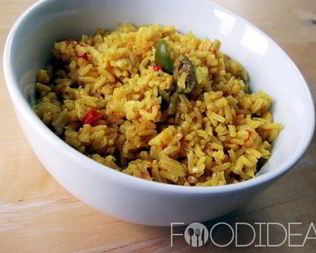 Плов с мидиями