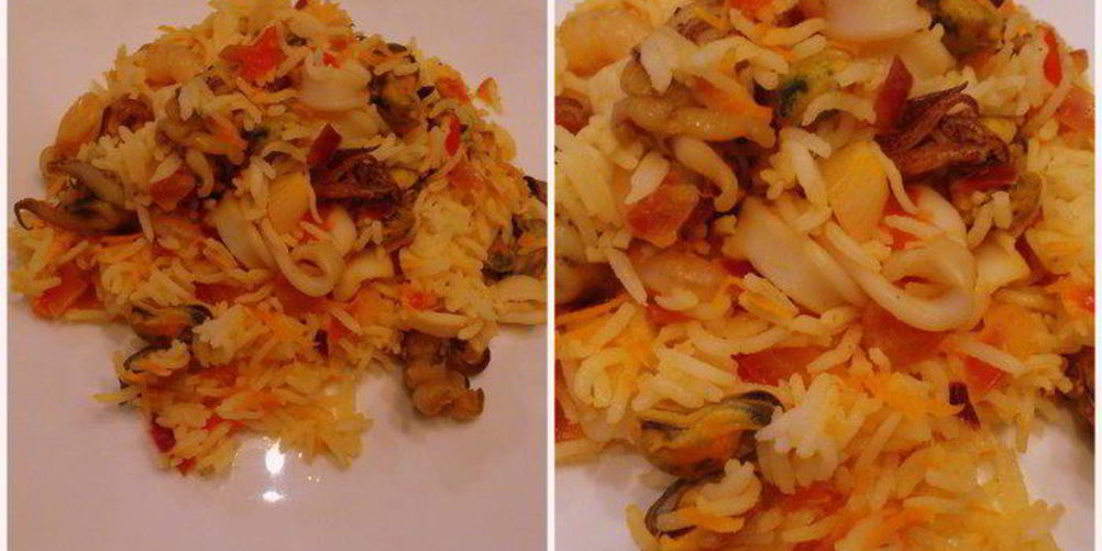 Рецепт плов с морепродуктами