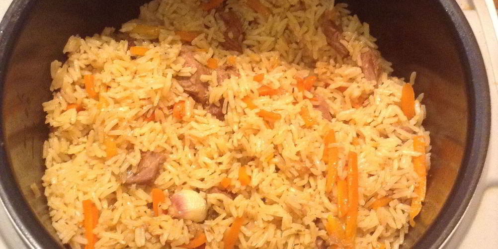 Рецепт плов с мясом в мультиварке