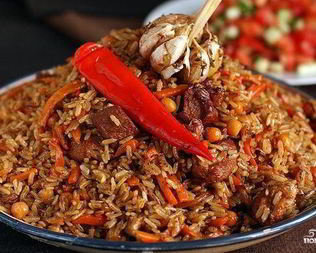 Плов с нутом