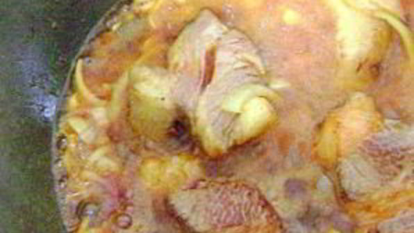 плов с нутом