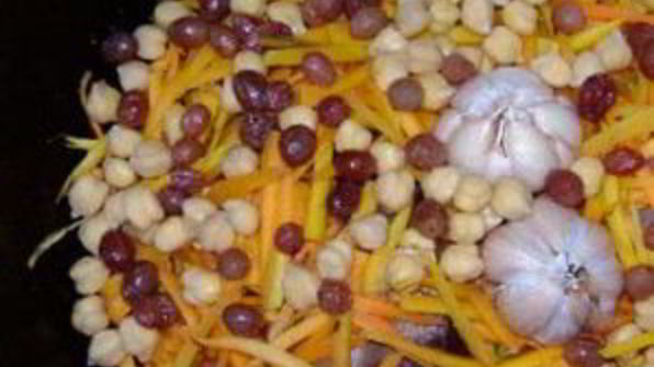 плов с нутом