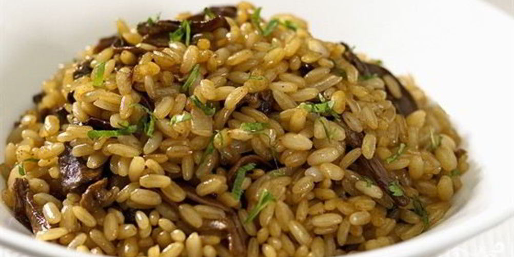 Рецепт плов с опятами