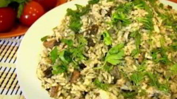 плов с печенью