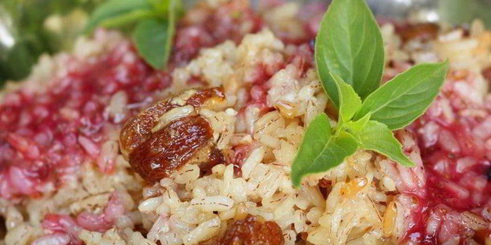 Рецепт плов с разноцветным рисом