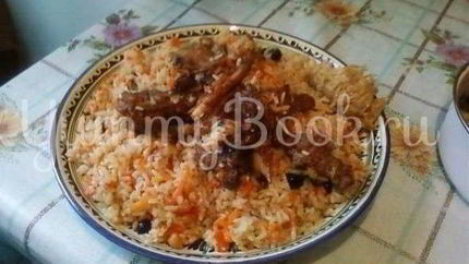 Плов с ребрышками