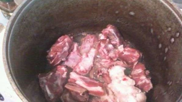 плов с ребрышками