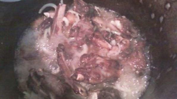 плов с ребрышками