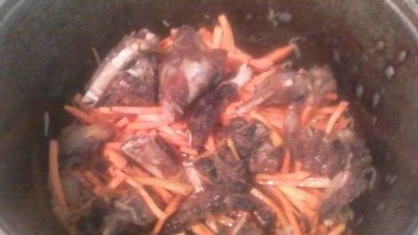 плов с ребрышками