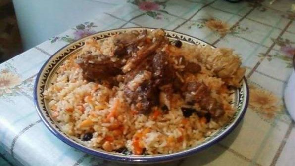 плов с ребрышками