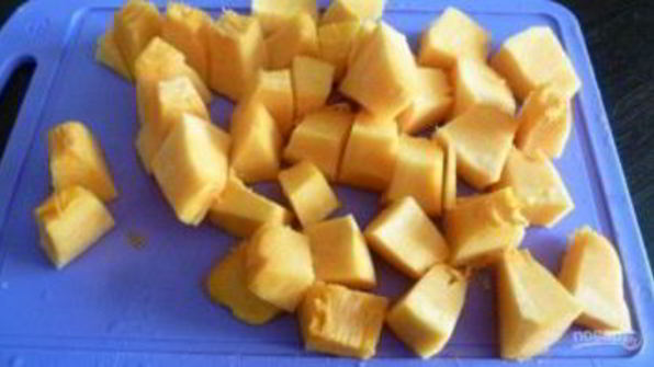 плов с тыквой и мясом