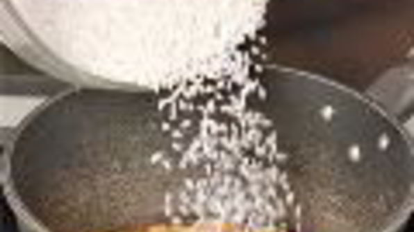 плов с тыквой и яблоками