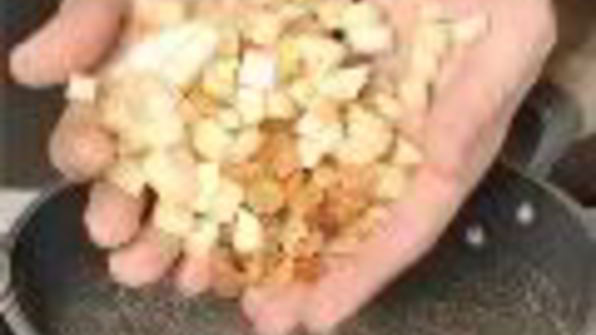 плов с тыквой и яблоками