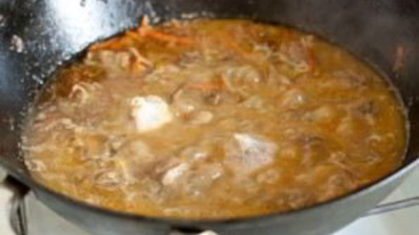 плов с уткой в казане