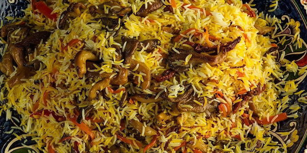 Рецепт плов с вешенками