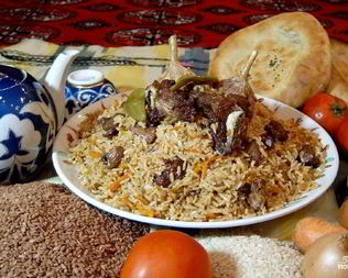 Плов со свининой в мультиварке