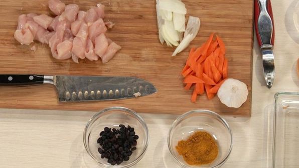 плов в стиле лайт