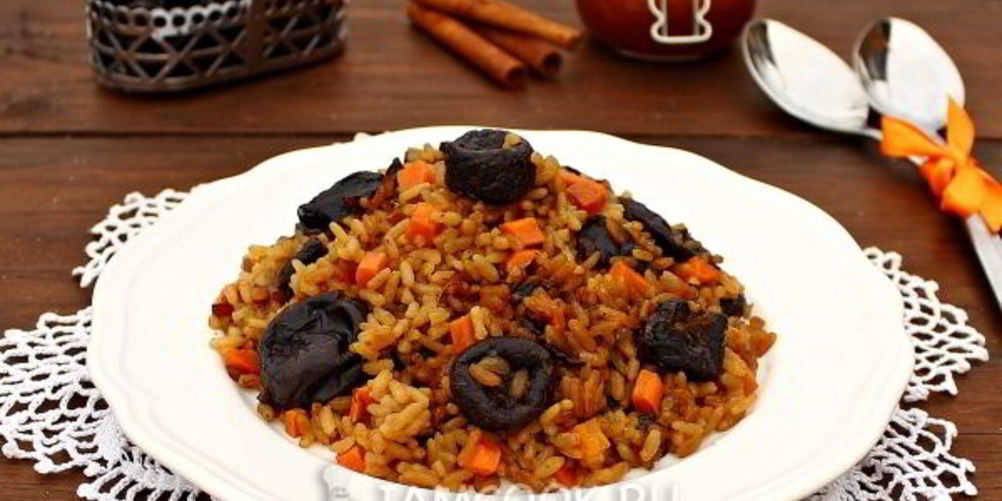Рецепт сладкий плов в мультиварке