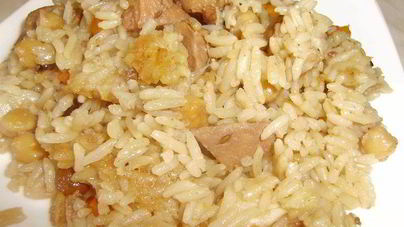 Узбекский праздничный плов