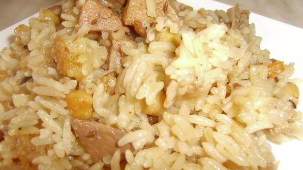 узбекский праздничный плов