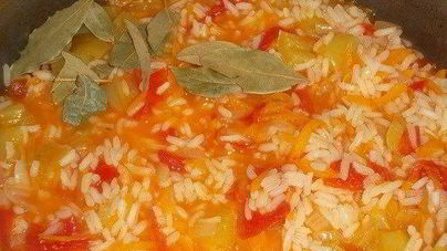 Вегетарианский плов по-болгарски