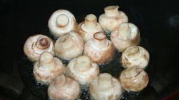 вегетарианский плов с грибами