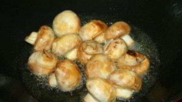 вегетарианский плов с грибами